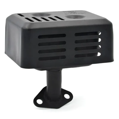 Heavy-Duty Durable & Quiet Silencer for Engines (168F/170F) - Compatible with Water Pumps & Power Weeders