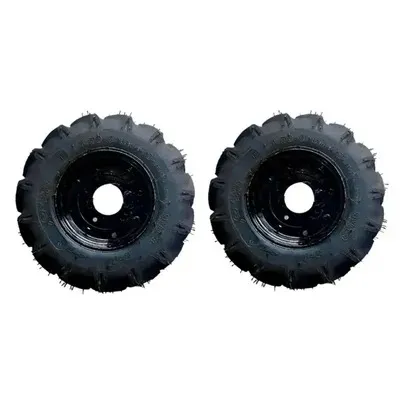 Heavy Duty 2 Pieces of 3.00 x 5-6 Size Tyre Tube Rim Set for 5 to 12 HP Power Tiller 