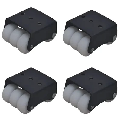 Prakash Pack Of 4 Heavy Sixer Fixed Type Caster Wheel