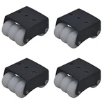 Prakash Pack Of 4 Heavy Sixer Fixed Type Caster Wheel