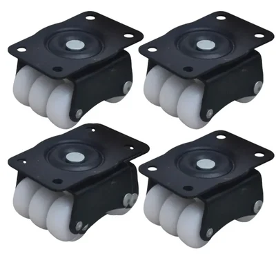 Prakash Pack Of 4 Heavy Sixer Swivel Type Caster Wheel
