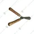 Heavy Duty 12 Inch Wooden Handled Hedge Shear for Lawn or Garden (Pack of 5)