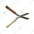 Heavy Duty 12 Inch Wooden Handled Hedge Shear for Lawn or Garden (Pack of 5)