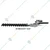 ZEYANG 28mm, 9Spline Hedge Trimmer Attachment for Brush Cutter, 40 cm Blade Length