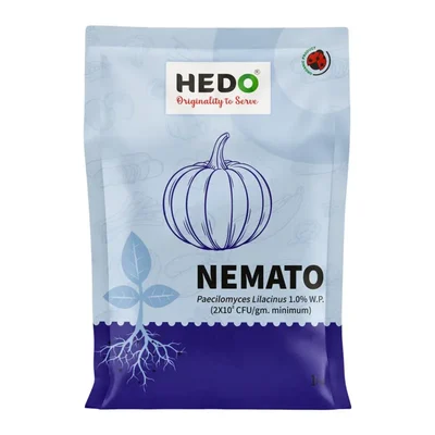 HEDO 1 kg Nemato (Paecilomyces Lilacinus 2x10^8 CFU/g) Bio Organic for Seeds & Garden