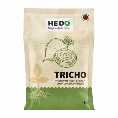 HEDO 1 kg Trichoderma Viride Powder for Seeds And Young Plants Bio - Organic To Control Fungal & Bacterial Disease