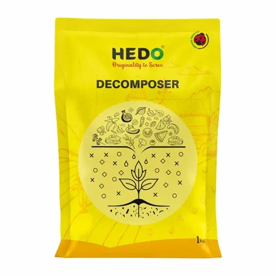 HEDO 1 kg Waste Decomposer Organic Powder for Agriculture, Kitchen, Garden & Farming