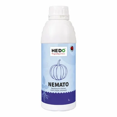 HEDO 1 Liter Nemato (Pacilomyces Lilacinus 2x10^8 CFU/ml) Liquid for All Fruit,vegitable & Crops Against Various Nematod