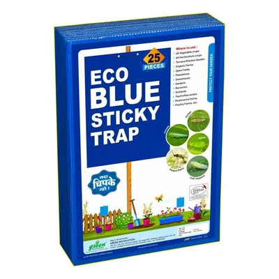 HEDO A4 Blue Sticky Trap Pack of 25 (1 Unit)