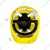 Gravitech Pack of 2, 6, 20 Yellow HDPE Safety Helmet Pin Lock Type Adjustment for Industrial Use (STRONG CAP-P)(Pack-2 pcs)