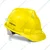 Gravitech Pack of 2, 6, 20 Yellow HDPE Safety Helmet Pin Lock Type Adjustment for Industrial Use (STRONG CAP-P)(Pack-2 pcs)