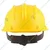 Heavy Duty Pack of 4 Ratchet Safety Helmet - Yellow Colour, Hard Hat For Construction and Industrial Work