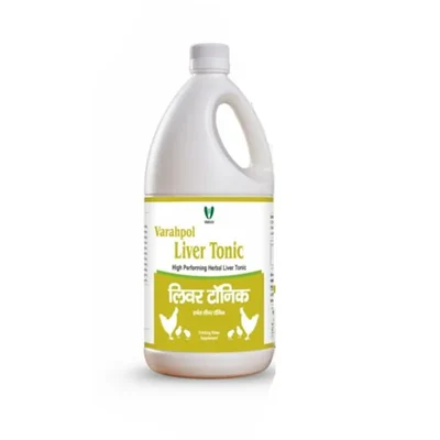 VarahVet Varahpol Liver Tonic, Herbal Hepatoprotective & Liver Stimulant Liquid for Poultry Health(Quantity-100 ml)