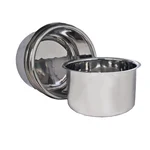 Flat Bottom Tope Set, Pack of 2 (Size No. 25, 5mm Thick), Heavy Duty Home Cooking Patila
