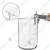 SBT 10ml & 250ml Scientific Measuring Cylinder with Hexagonal Base & Blue Printed Graduation, 2pcs & Polypropylene Body