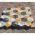 RK 60 mm Hexagon ( Chakla ) Shape Pack Of 4 Plastic Paver Block Mould | 28 x 24 x 6 cm