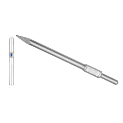 Wadfow Hex Chisel Flat 30 x 35 x 400 mm for WDB1D90 UWDB1D90 Demolition Hammer (WBC03540)