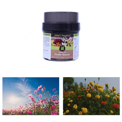 HiField Flower Special, Bio Stimulant Flowering Booster for All Indoor and Outdoor Flower Plants(Quantity-100 gm)