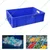 Aristo Pack of 3, 14L 400x300x150mm Complete Closed Solid Plastic Crate, 43150 CC