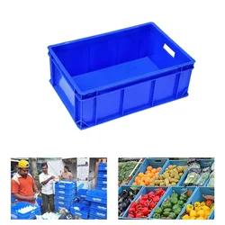 Aristo Pack of 5, 6L, 300x200x150 mm Complete Closed Solid Plastic Crate, 32150 CC