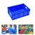 Aristo Pack of 5, 6L, 300x200x150 mm Complete Closed Solid Plastic Crate, 32150 CC