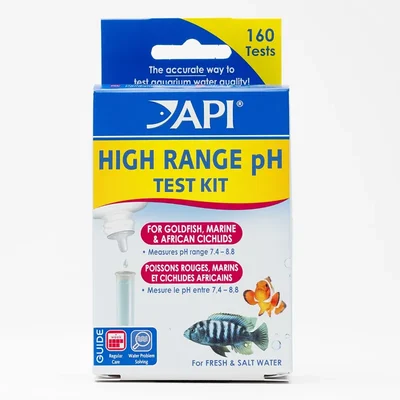 API High Range Fishcare Ph Test Kit for Aquariums