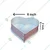 Heavy Duty (Pack of 3) Aluminum 5 , 7 and 9 Inch Heart Shape Cake Mould With 600 gm, 800 gm, and 1 kg Capacity