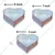 Heavy Duty (Pack of 3) Aluminum 5 , 7 and 9 Inch Heart Shape Cake Mould With 600 gm, 800 gm, and 1 kg Capacity