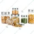 90Pcs, 750ml, 83mm Food-Grade PET Wide-Mouth Transparent Cookie Nut Sealed Jar