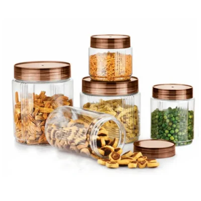 90Pcs, 750ml, 83mm Food-Grade PET Wide-Mouth Transparent Cookie Nut Sealed Jar