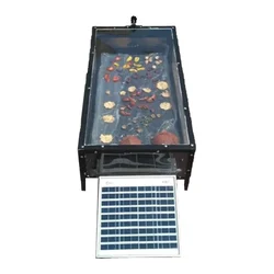 High Quality 15 Kg Solar Dryer with 10w 12V Solar Panel for Drying Vegetable, Fruit and Non Veg Item (1 Year Warranty)