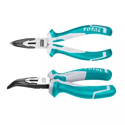 Total High Leverage Bent Nose Pliers- (THT24616S)