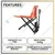 UTC 1.5 Ton High Lift Hand Pallet Truck, Max. Lifting Height 800 mm & Fork Size 1150 x 540 mm (L x B)