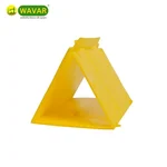 WAVAR Highly Adhesive Delta Trap Without Lure | 10 Traps Per Bundle