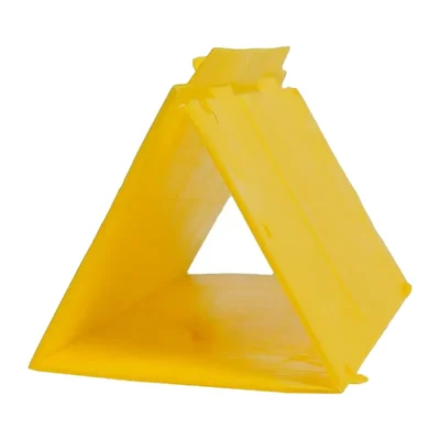 WAVAR Highly Adhesive Delta Trap Without Lure | 10 Traps Per Bundle(Quantity-Bundle of 1)