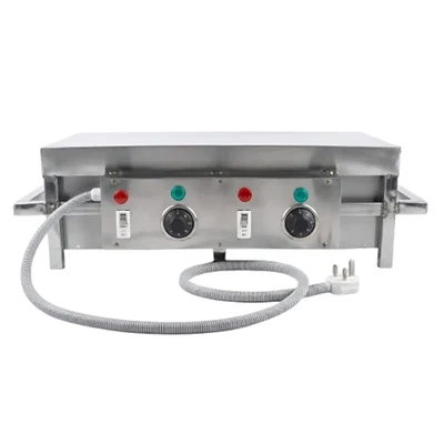 Tabletop 6KW Electric 24 x 39 x 10 Inch High Efficient Dosa Bhatti  for Small, Medium and Large Size Restaurants