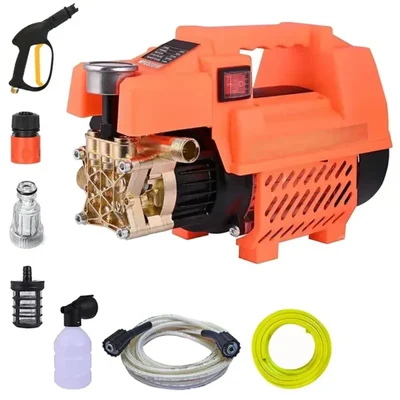 Premium Quality 210 Bar 2100 W Portable High Pressure Car Washer with Accessories