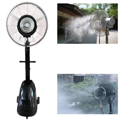 Commercial 26 inch High Pressure Mist Fan with 60L Water Tank