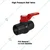 5 Pieces of High Pressure PVC Ball Valve of 2.5 inch Diameter