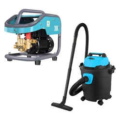 Best Cleaning Combo : Set of Advanced  Pressure Washer & Vacuum cleaner (All Required accessories Included)