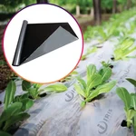 Iris Polymers Premium Quality 1 x 400 meter Silver and Black Mulching Sheet for Agriculture, garden and Nursery
