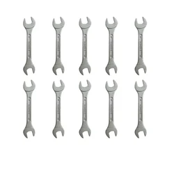 Double Open end Spanners - 16MM X 17MM - 10 pc box