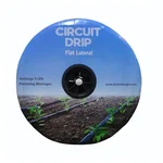 Circuit 20 mm, 3000 feet Drip Pipe with 0.4 mm Wall Thickness and 45 cm Hole Spacing | 8 liter per hour Discharge Rate