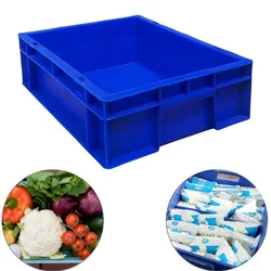 Singhal 12 L Multipurpose Portable Plastic Crate 40x30x12 cm, Pack of 3