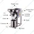 Semi-Automatic 2 in 1 SS Flour Mill/Pulverizer Machine/Masala Grinder With 3 HP Motor, 17-18 kg/hr