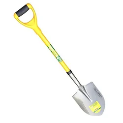 Falcon FRS-3000 Steel Garden Shovel - Durable Steel Garden Shovel with Comfort Grip
