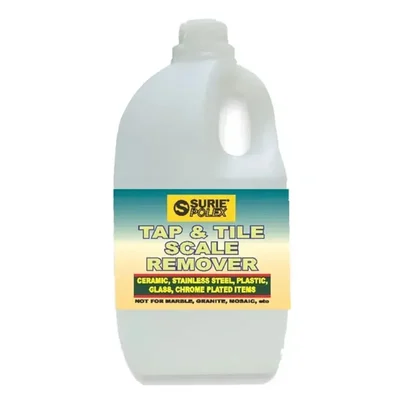 Surie Polex 1 Liter Tap & Tile Scale Remover For Ceramic, Stainless Steel, Plastic, Glass & Chrome Plated Items