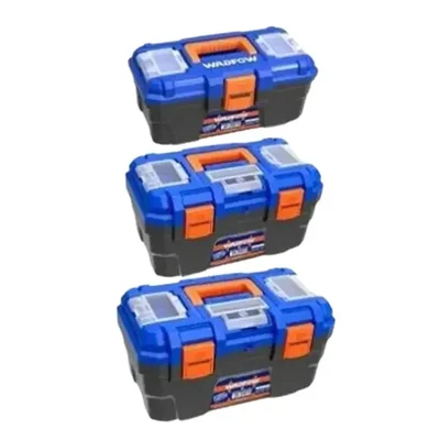 Wadfow 3Pcs Plastic Tool Box Set (WTB2103)