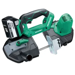 HIKOKI 18V 80x80 mm Cordless Band Saw With Battery, Charger & Accessories (CB18DBL)