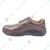 Hillson ARGO BROWN ISI Marked Steel Toe Safety Shoe Real Leather Upper, PU Sole, Low Ankle, Slip & Impact Resistant(Size-6)